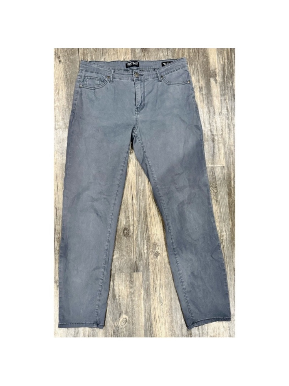 Ash Gray Mid Rise Stretch
Skinny Jeans